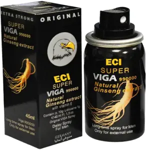 Super Viga 990000 Natural Ginseng Extract Long Time Spray For Men